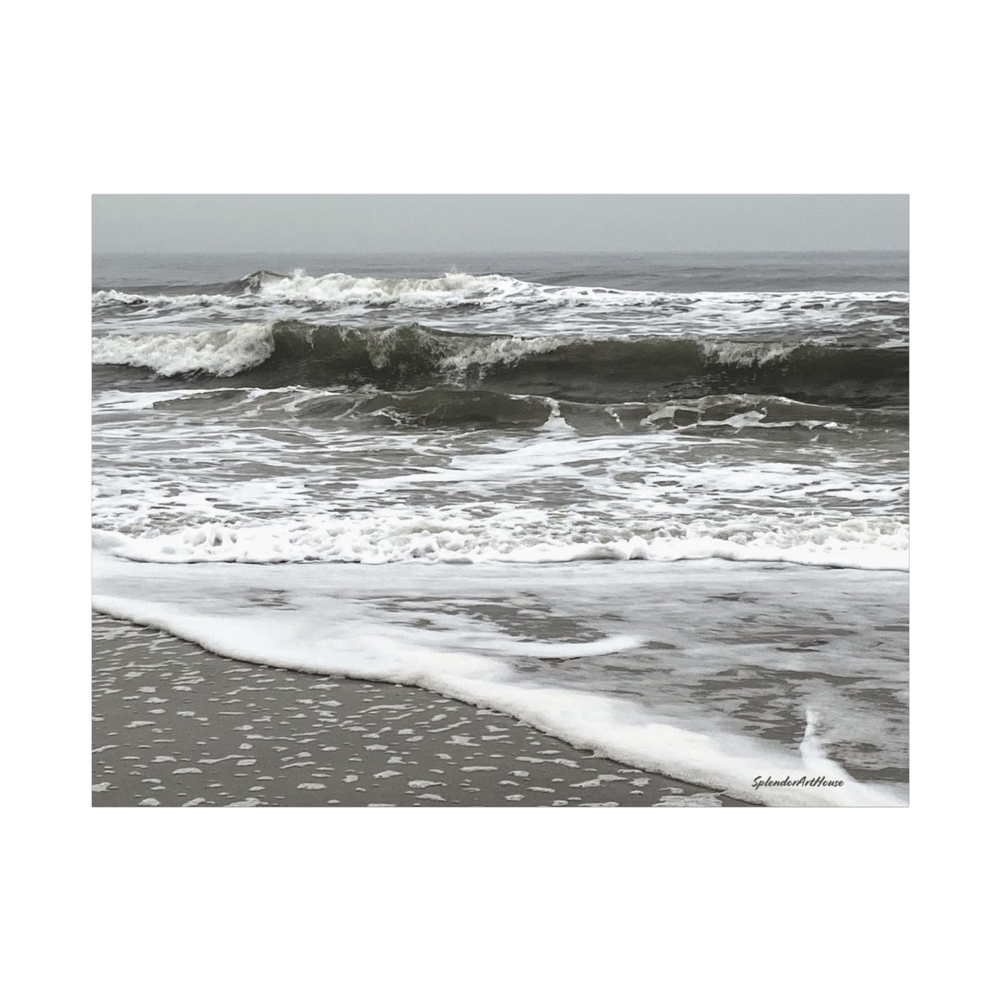 Ocean, Matte Canvas, Stretched, 1.25"