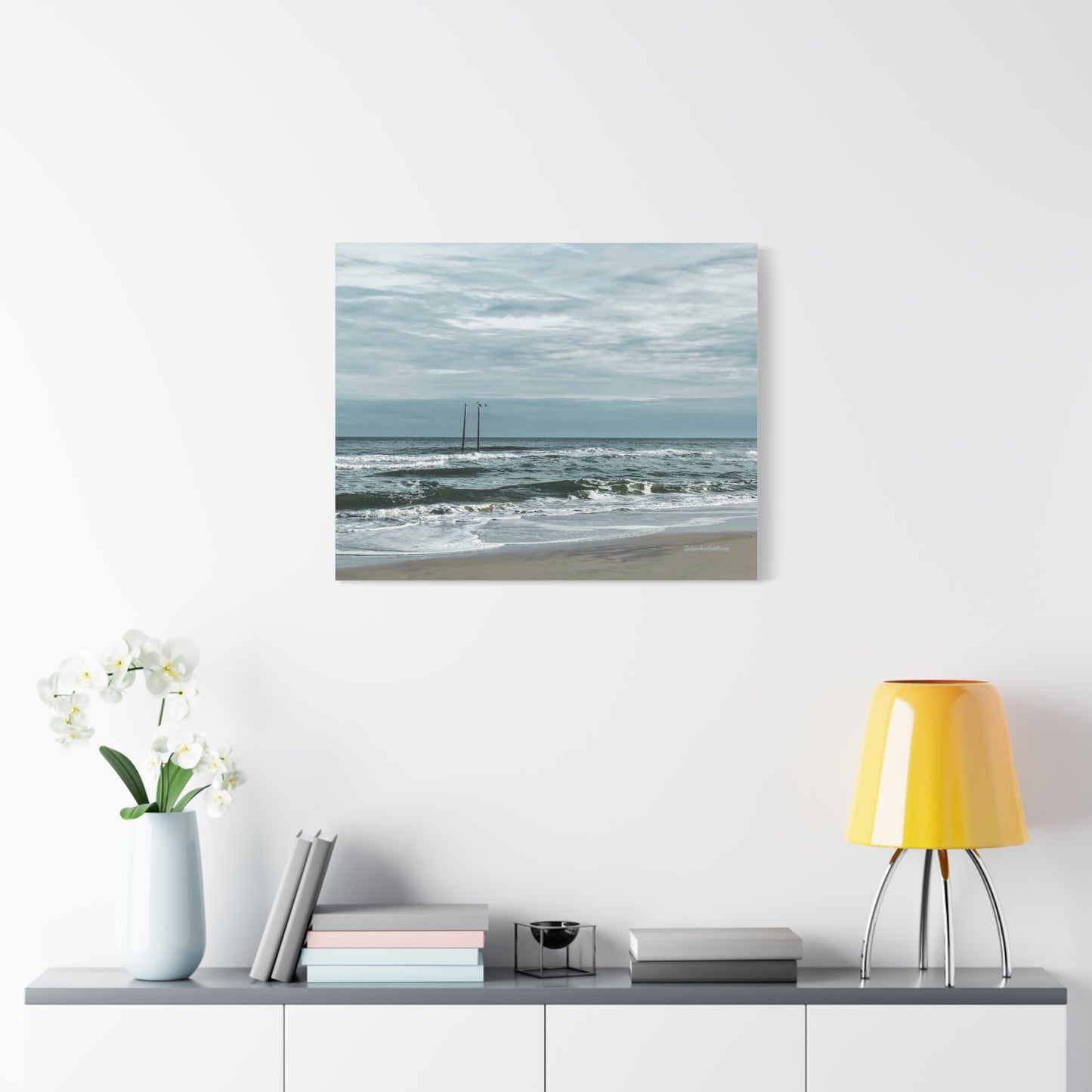 Ocean, Matte Canvas, Stretched, 1.25"