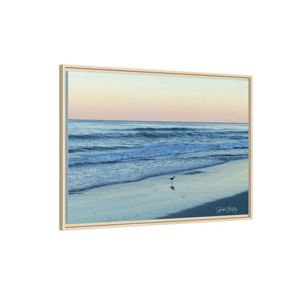 Ocean, Matte Canvas, Framed (Natural)