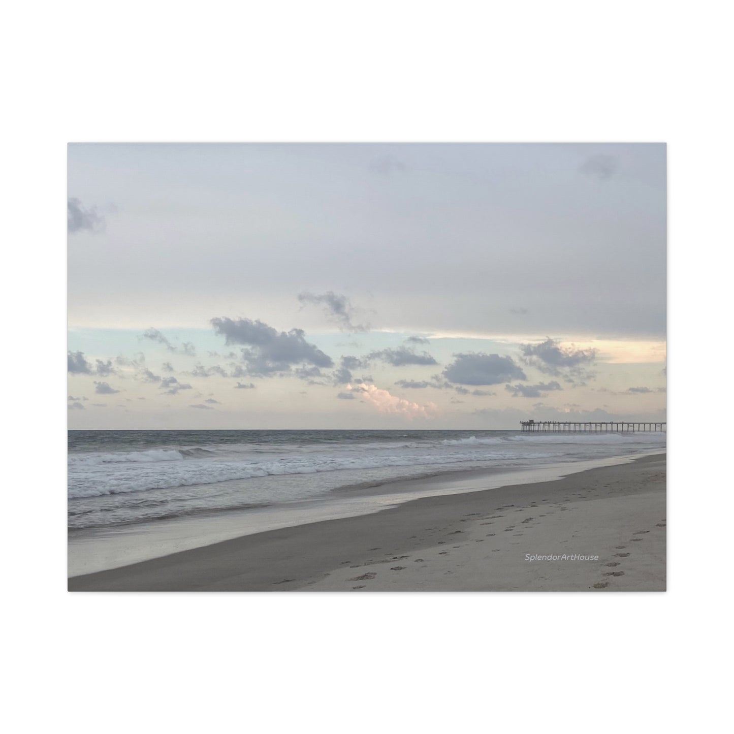 Ocean, Matte Canvas, Stretched, 1.25"
