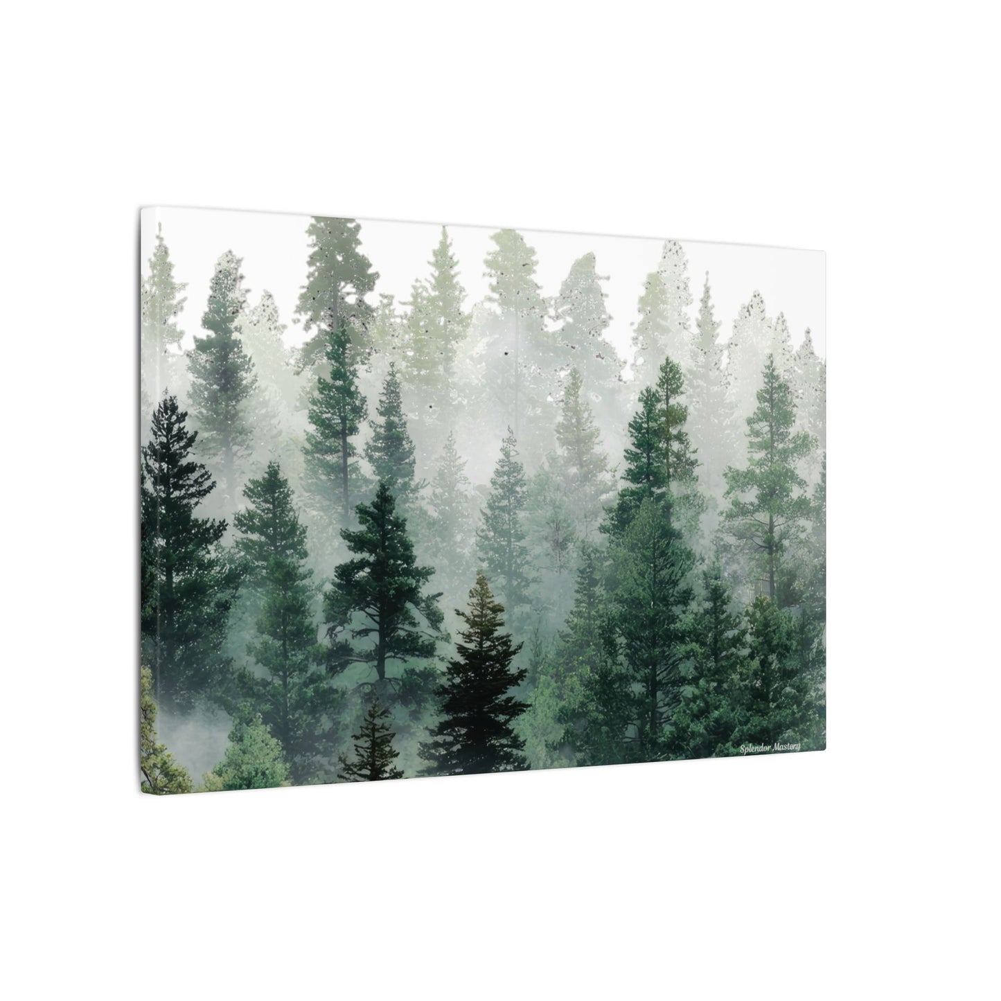Forest Trees, Matte Canvas, Stretched, 0.75"