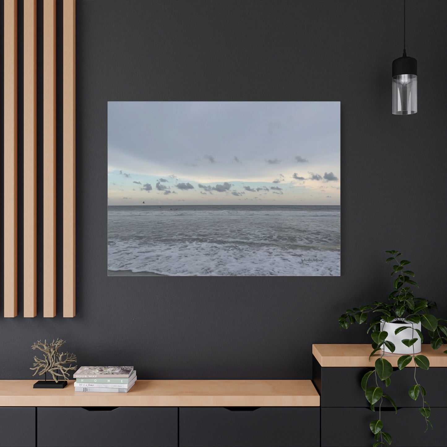 Ocean, Matte Canvas, Stretched, 1.25"
