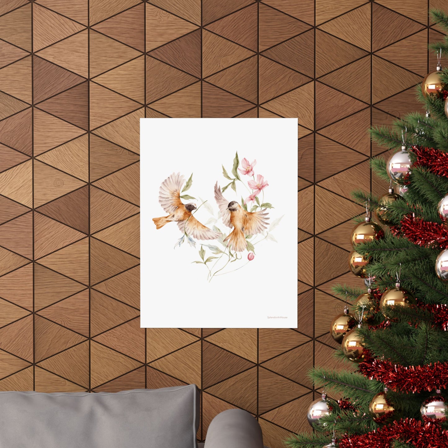 Birds, Matte Vertical Poster