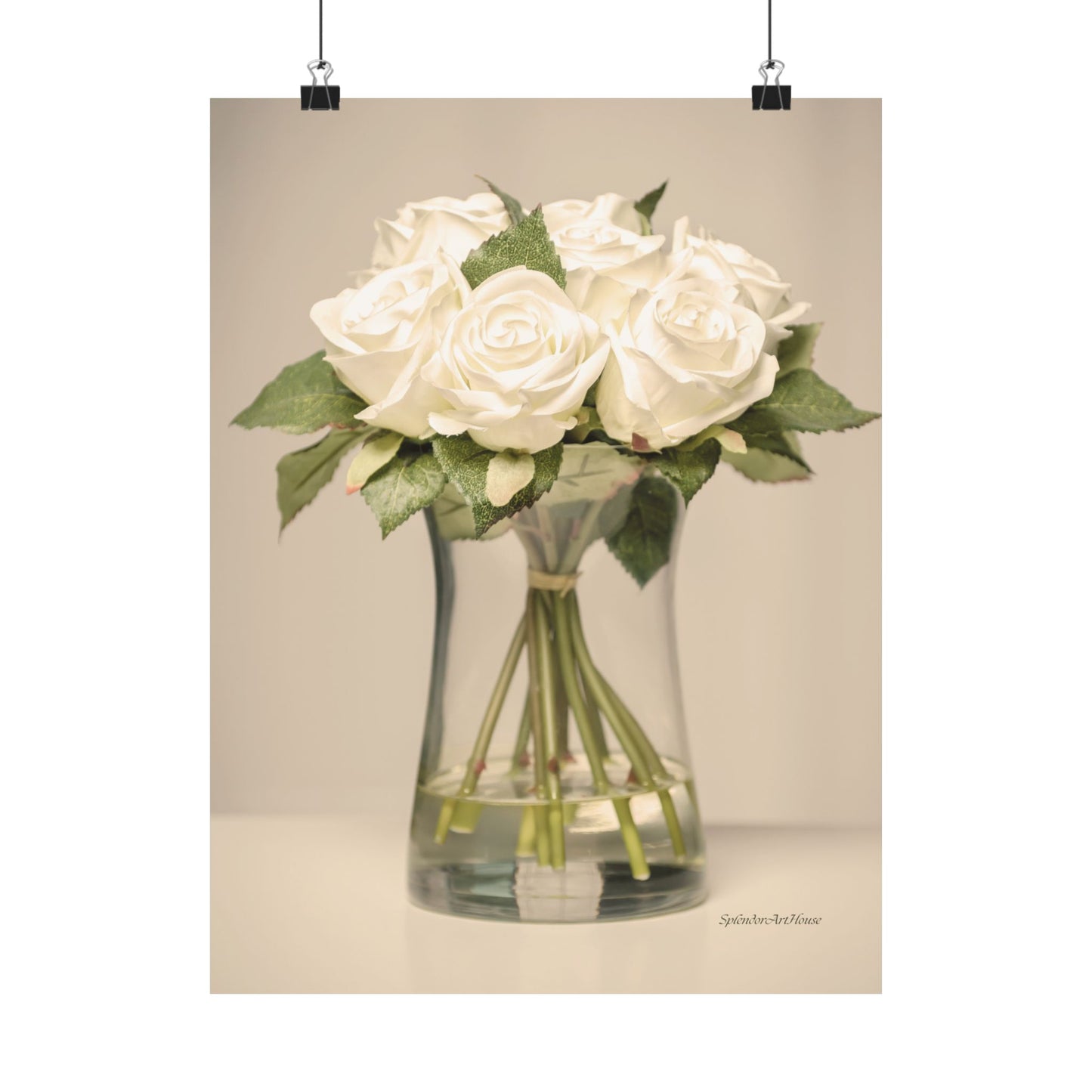 Floral, Matte Vertical Poster