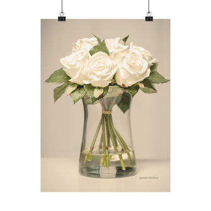 Floral, Matte Vertical Poster