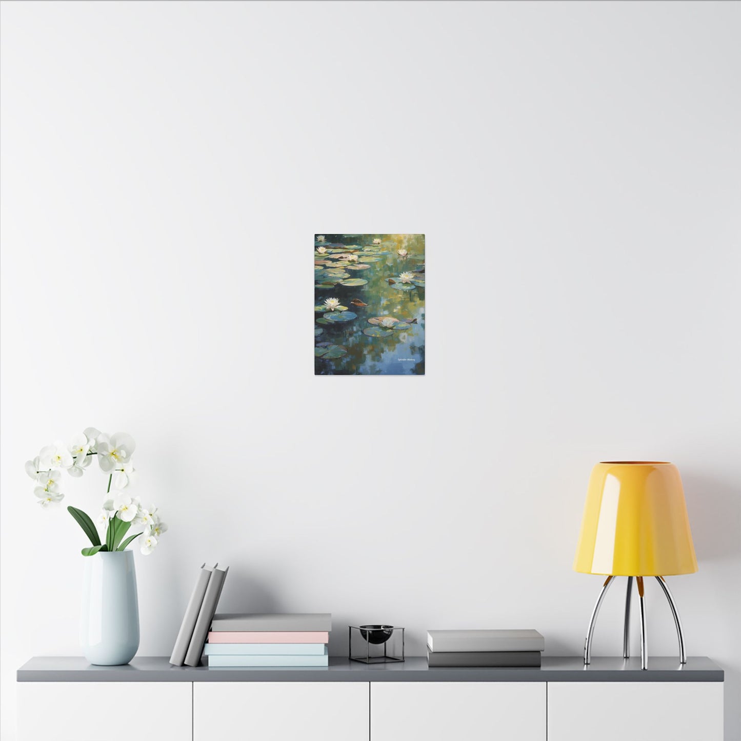 Water Lilies, Matte Canvas, Stretched, 0.75"