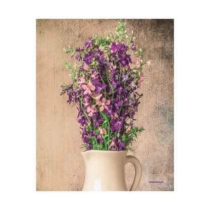Floral, Matte Vertical Poster