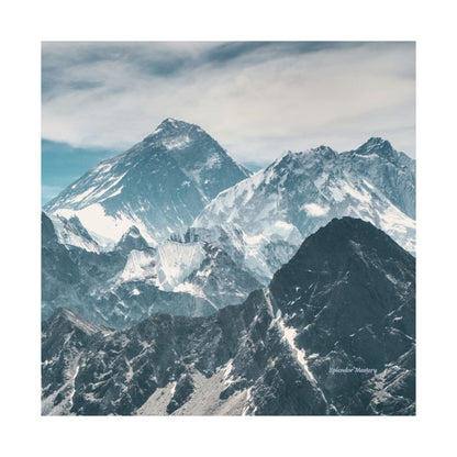 Mountain Landscape, Matte Horizontal Poster