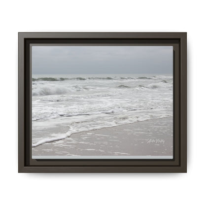 Ocean - Matte Canvas, Framed (Natural)