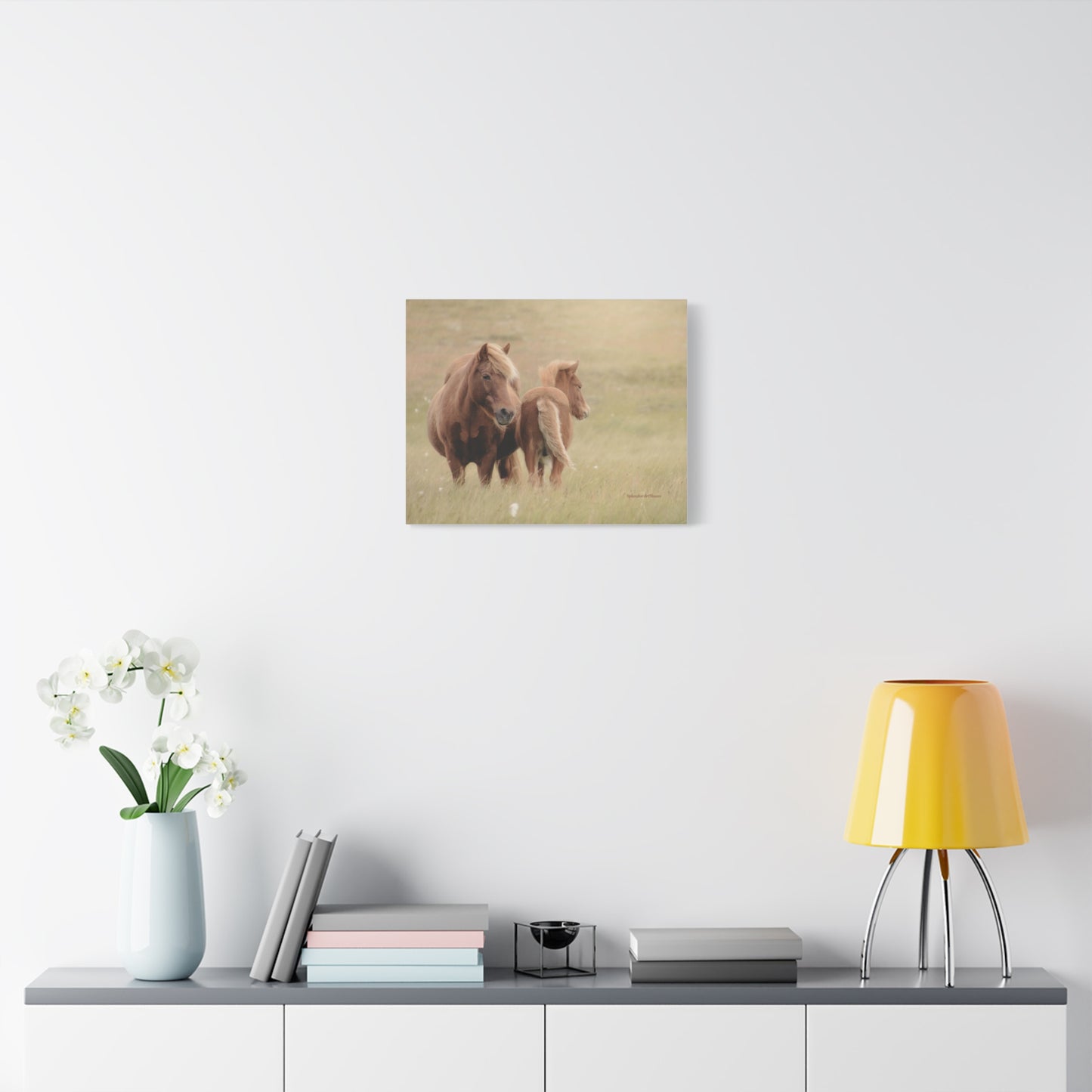 Wild Horses, Matte Canvas, Stretched, 1.25"