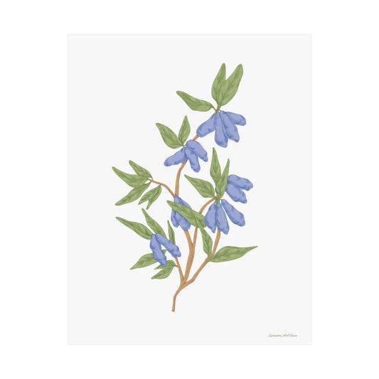 Floral, Matte Vertical Poster