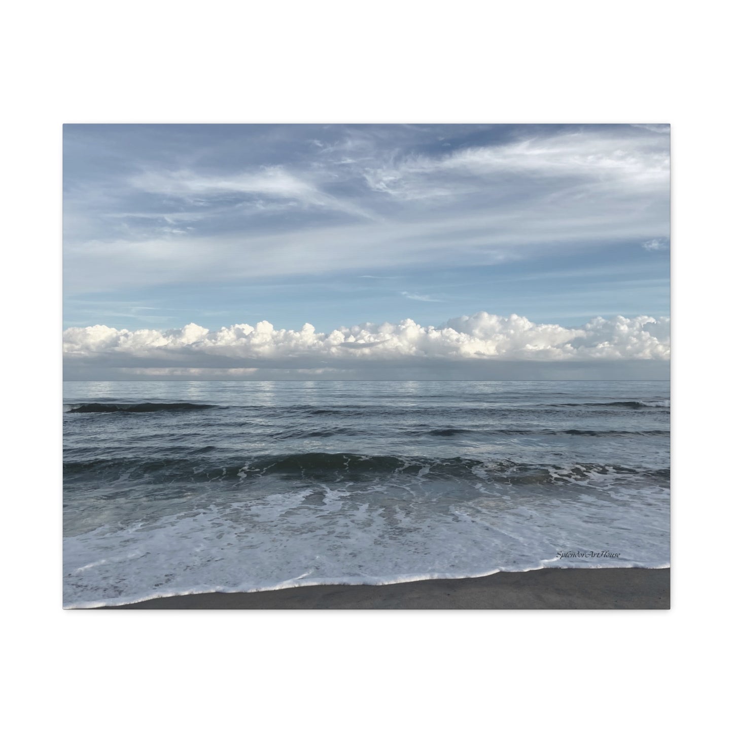 Ocean, Matte Canvas, Stretched, 1.25"