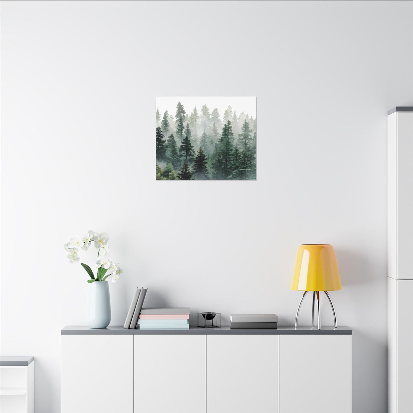 Forest Trees, Matte Canvas, Stretched, 0.75"