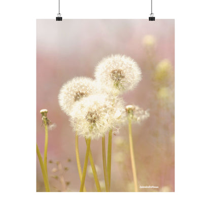 Floral, Matte Vertical Poster