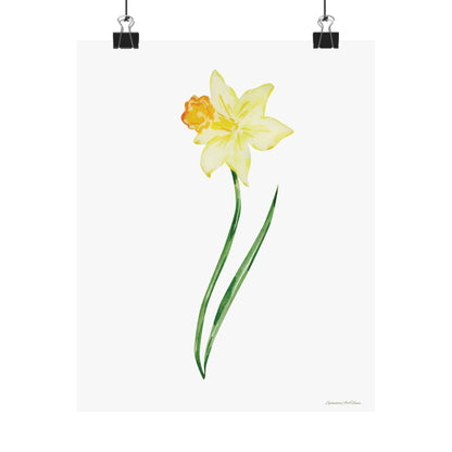 Floral, Matte Vertical Poster