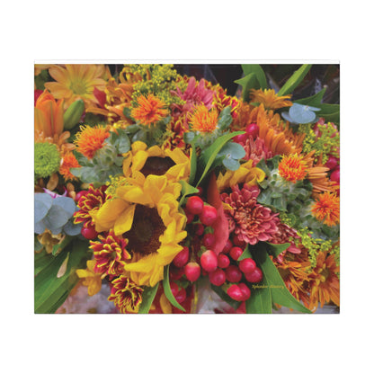 Floral, Matte Canvas, Stretched, 0.75"