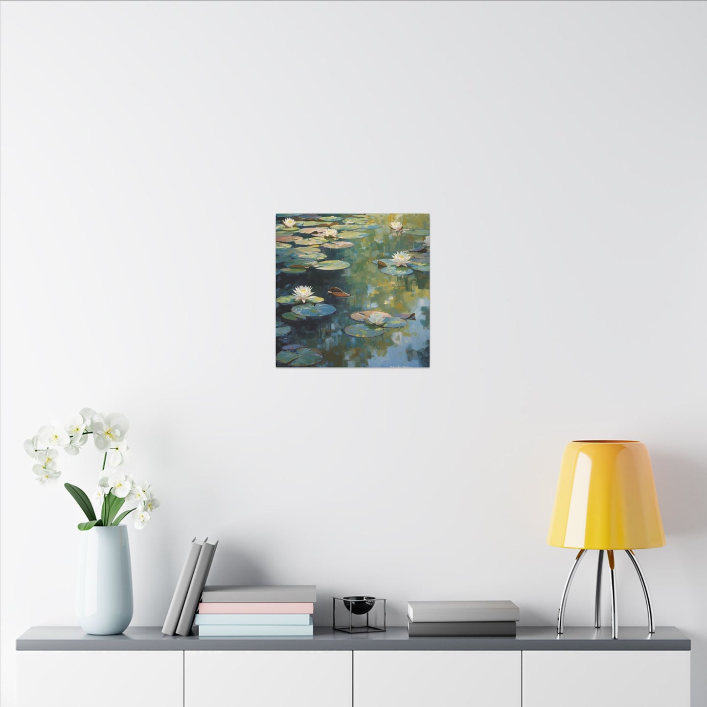 Water Lilies, Matte Canvas, Stretched, 0.75"