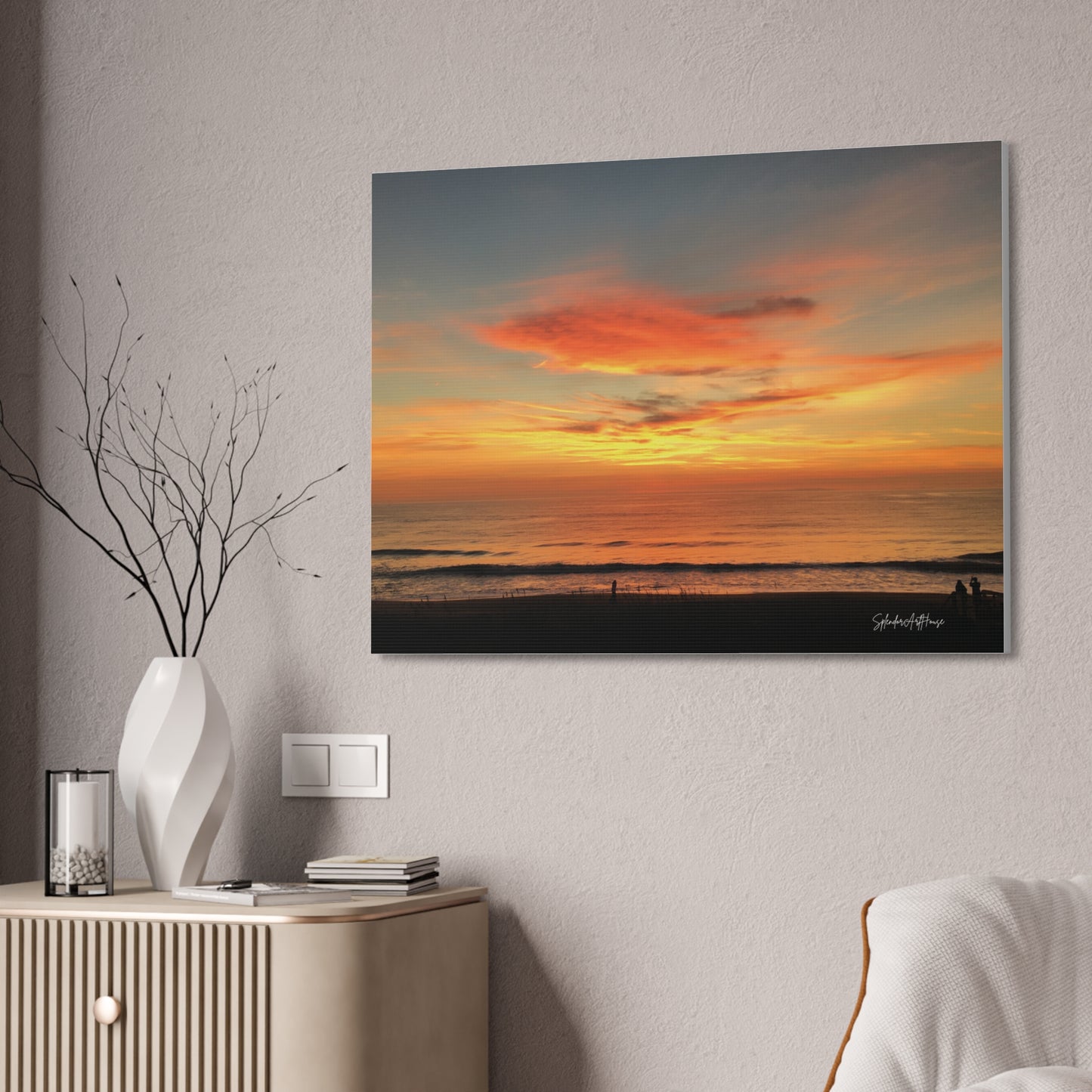 Ocean, Canvas Stretched, 1.5''