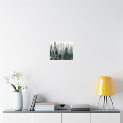Forest Trees, Matte Canvas, Stretched, 0.75"