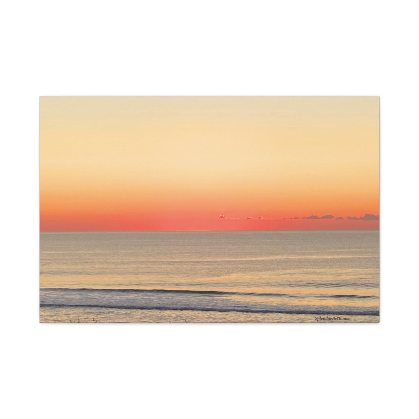 Ocean, Matte Canvas, Stretched, 1.25"