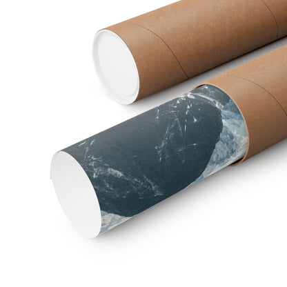 Mountain Landscape, Matte Horizontal Poster