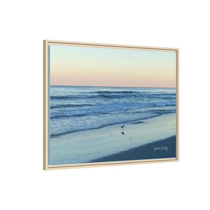 Ocean, Matte Canvas, Framed (Natural)