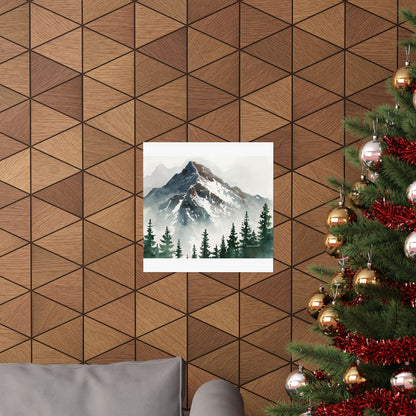 Mountain, Matte Horizontal Poster