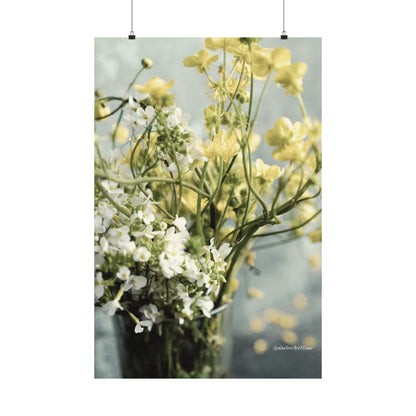 Floral, Matte Vertical Poster