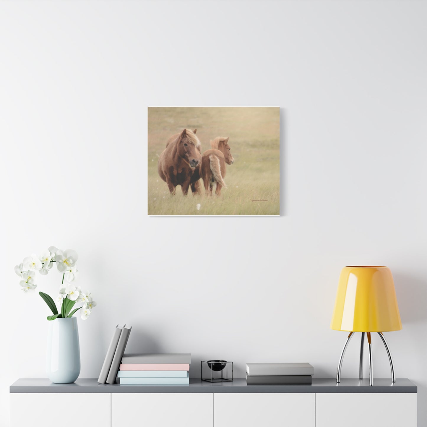 Wild Horses, Matte Canvas, Stretched, 1.25"