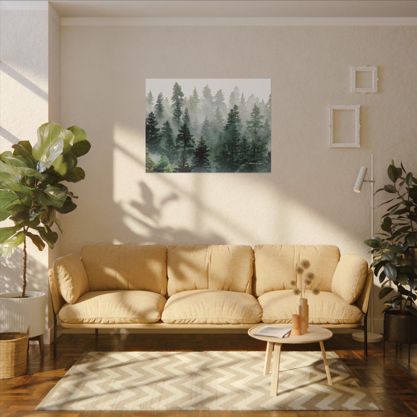 Forest Trees, Matte Canvas, Stretched, 0.75"