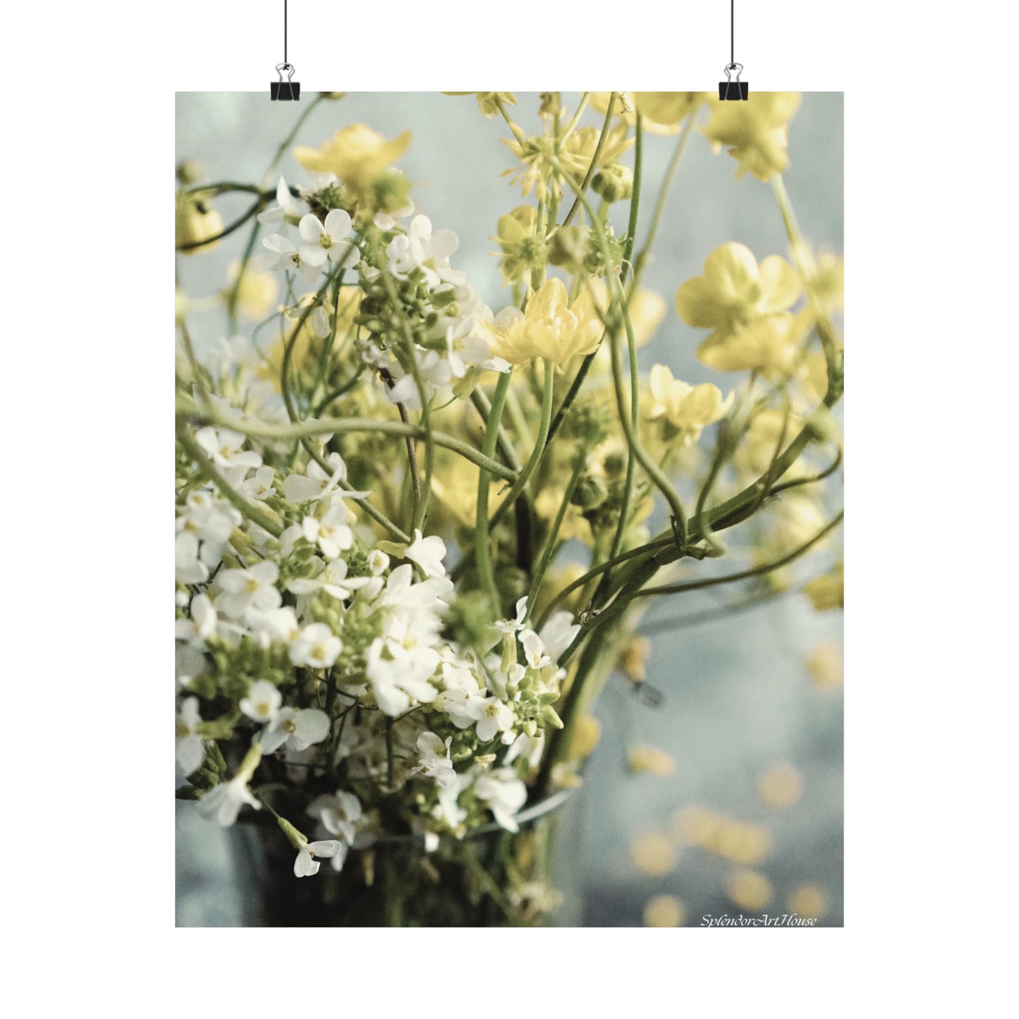 Floral, Matte Vertical Poster
