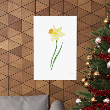 Floral, Matte Vertical Poster