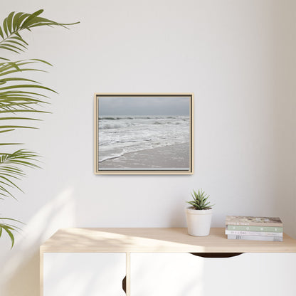 Ocean - Matte Canvas, Framed (Natural)