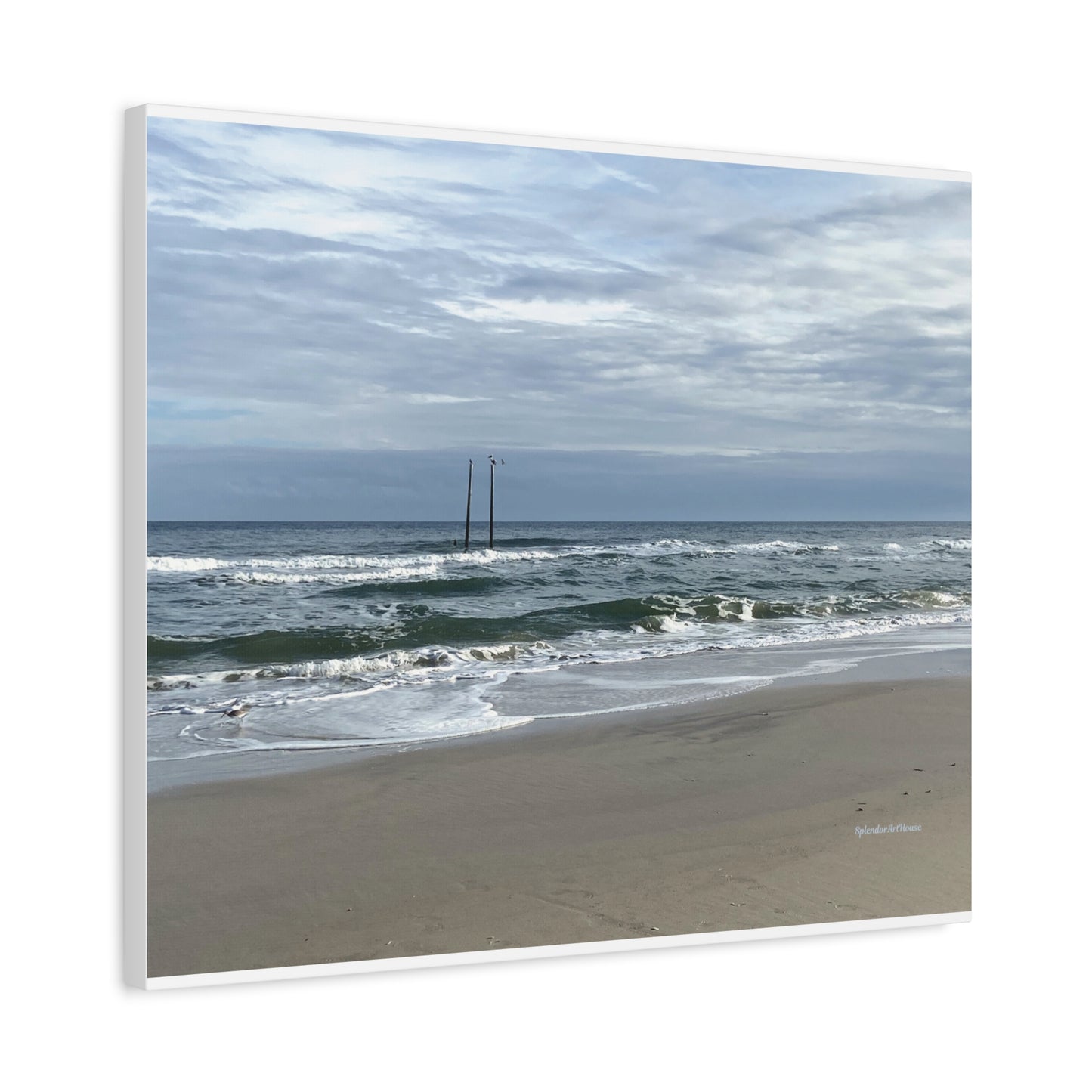Ocean, Matte Canvas, Stretched, 1.25"