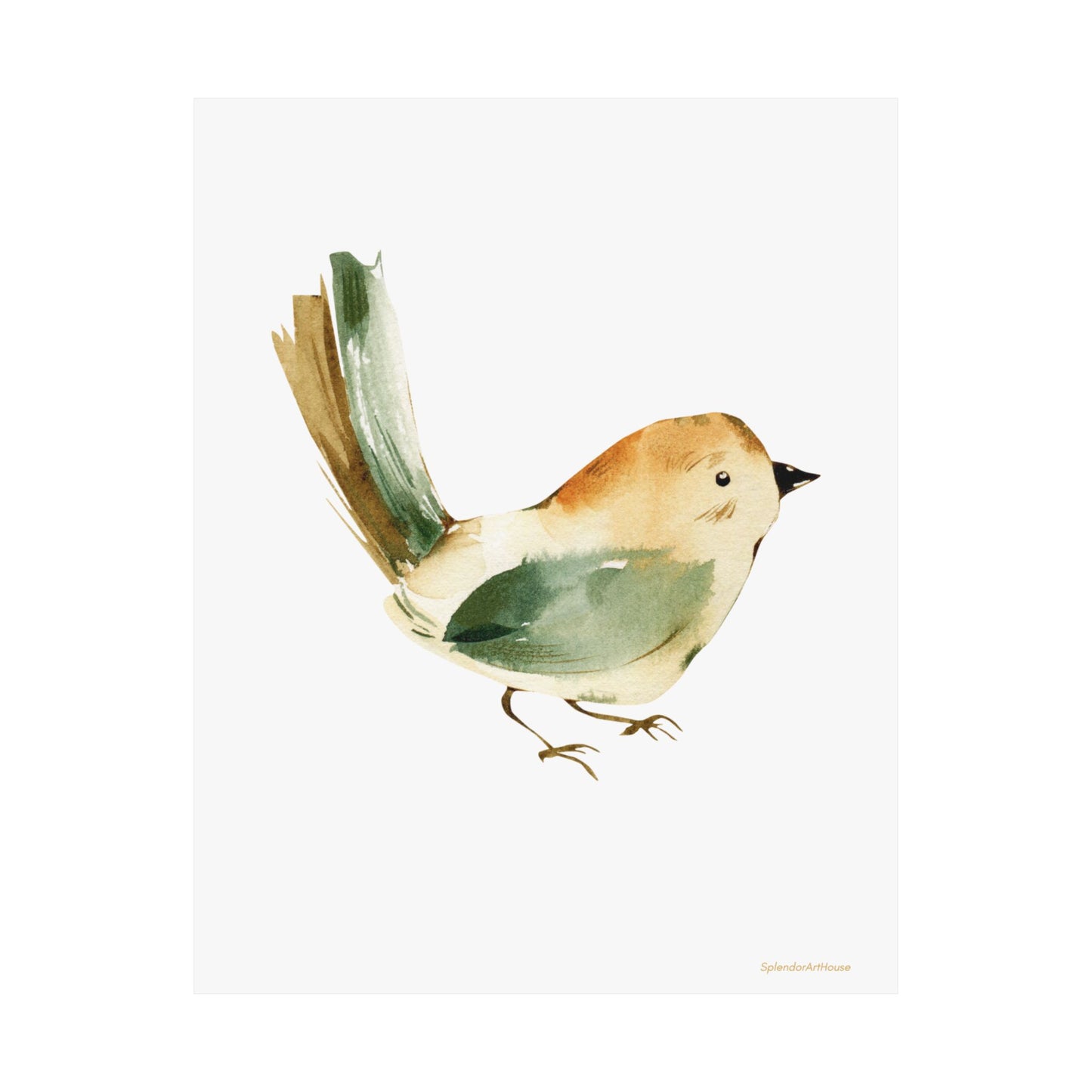 Bird, Matte Vertical Poster