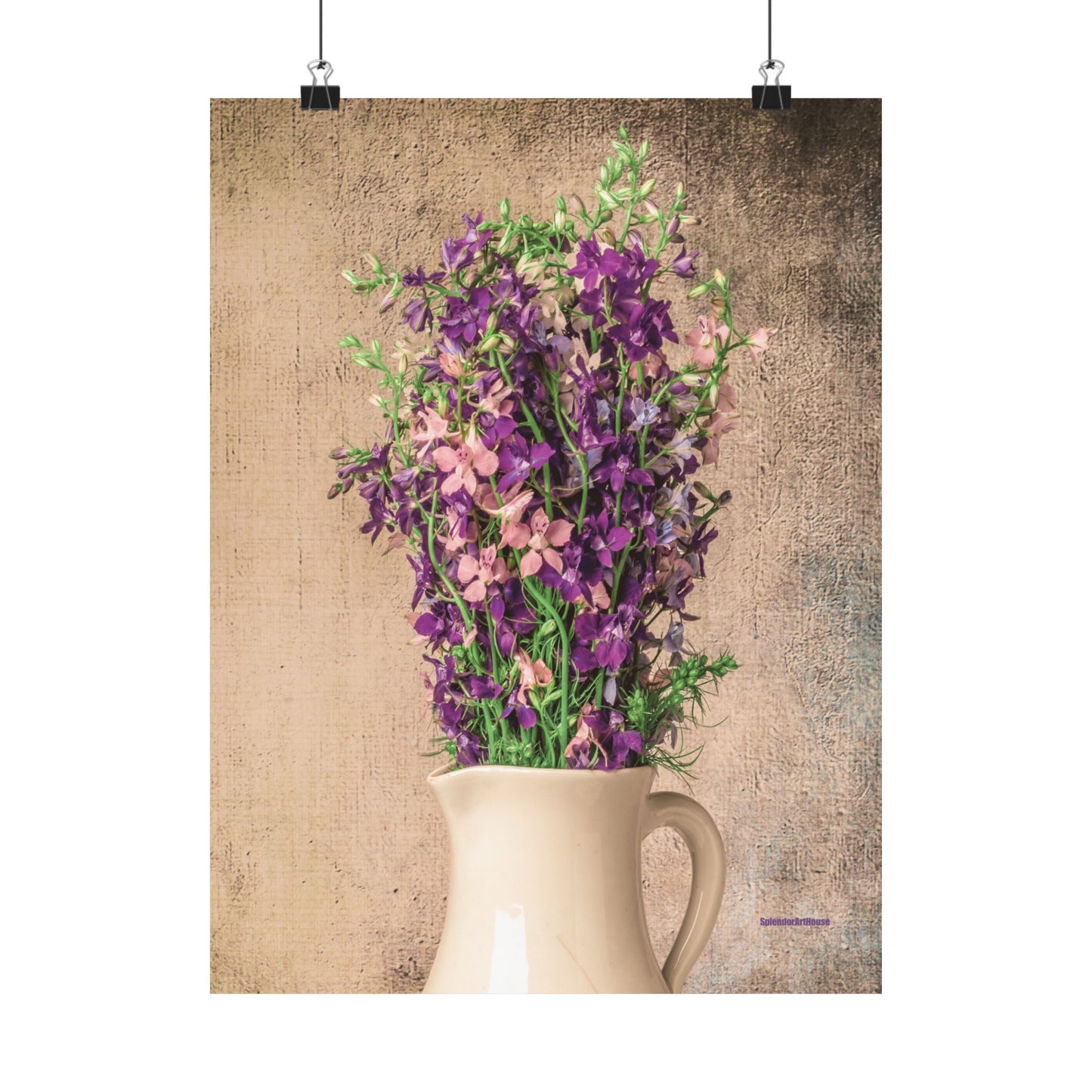 Floral, Matte Vertical Poster