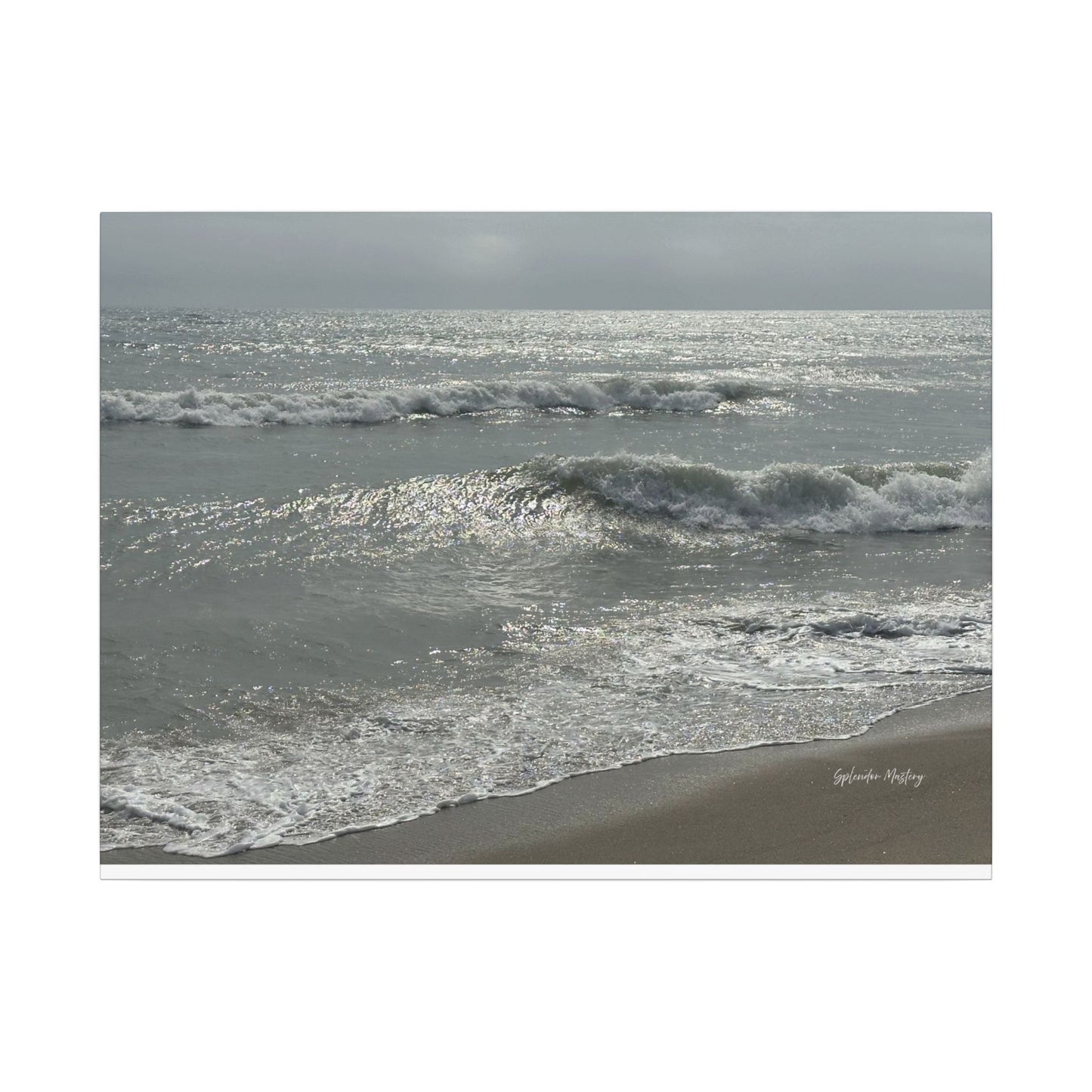 Ocean, Matte Canvas, Stretched, 0.75"