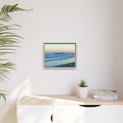 Ocean, Matte Canvas, Framed (Natural)