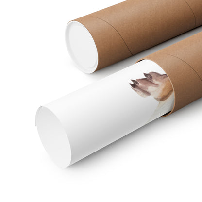 Chipmunk, Matte Vertical Poster