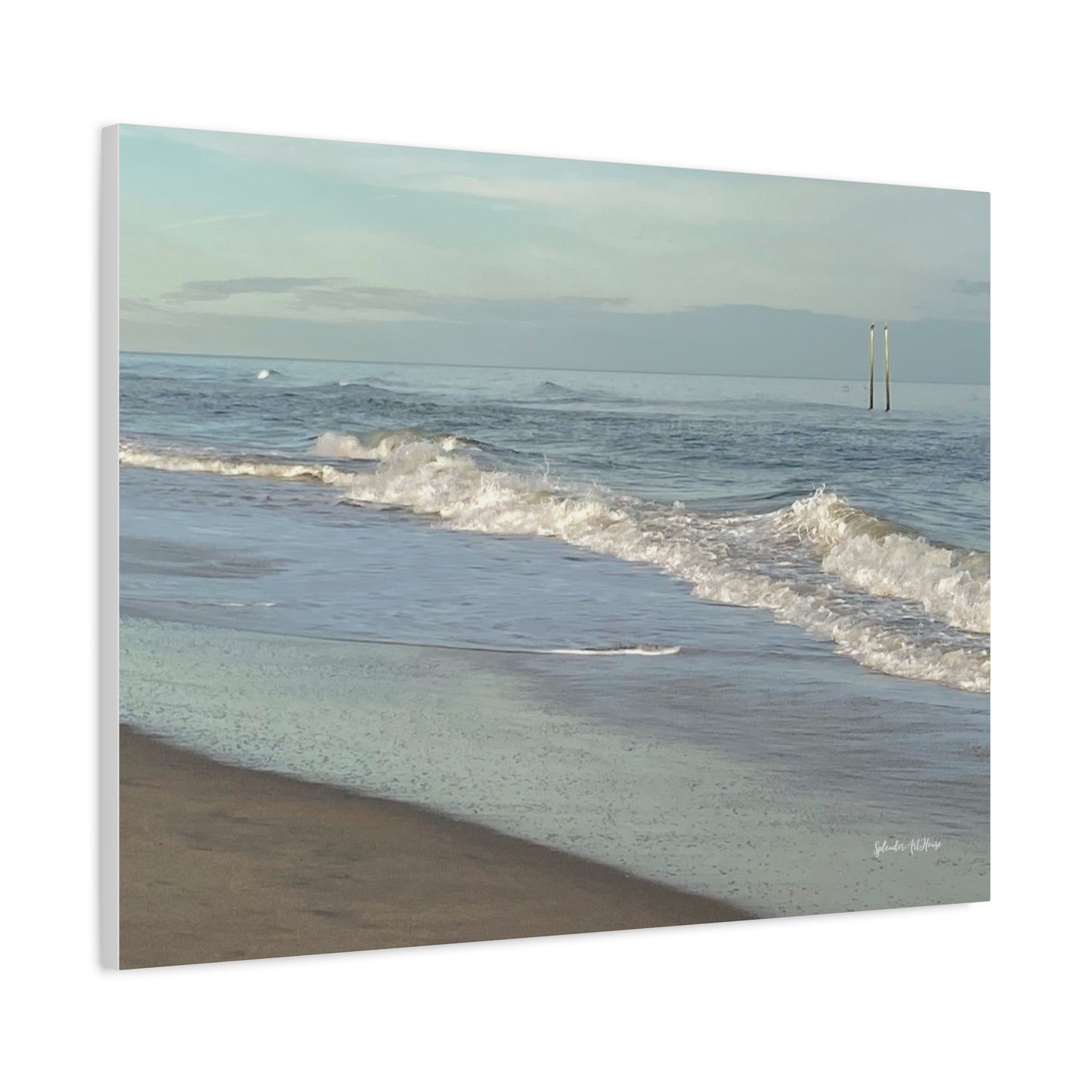 Ocean, Matte Canvas, Stretched, 1.25"