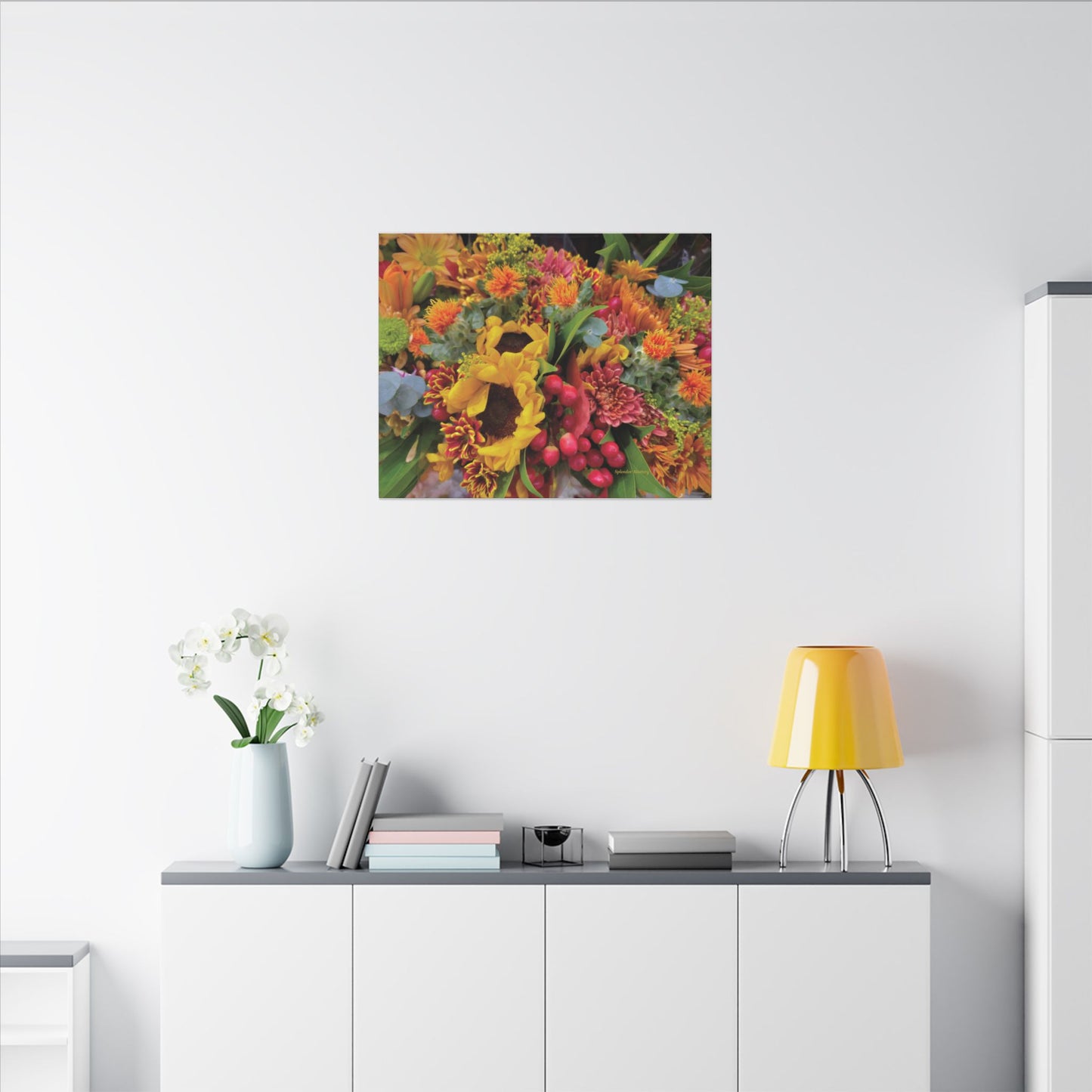 Floral, Matte Canvas, Stretched, 0.75"