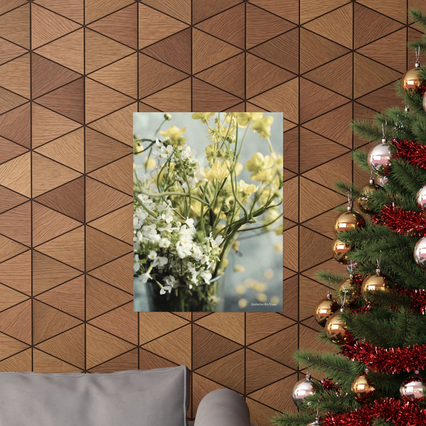 Floral, Matte Vertical Poster
