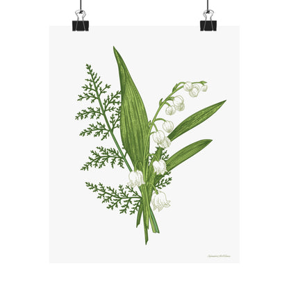 Floral, Matte Vertical Poster