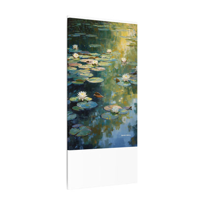 Water Lilies, Matte Canvas, Stretched, 0.75"