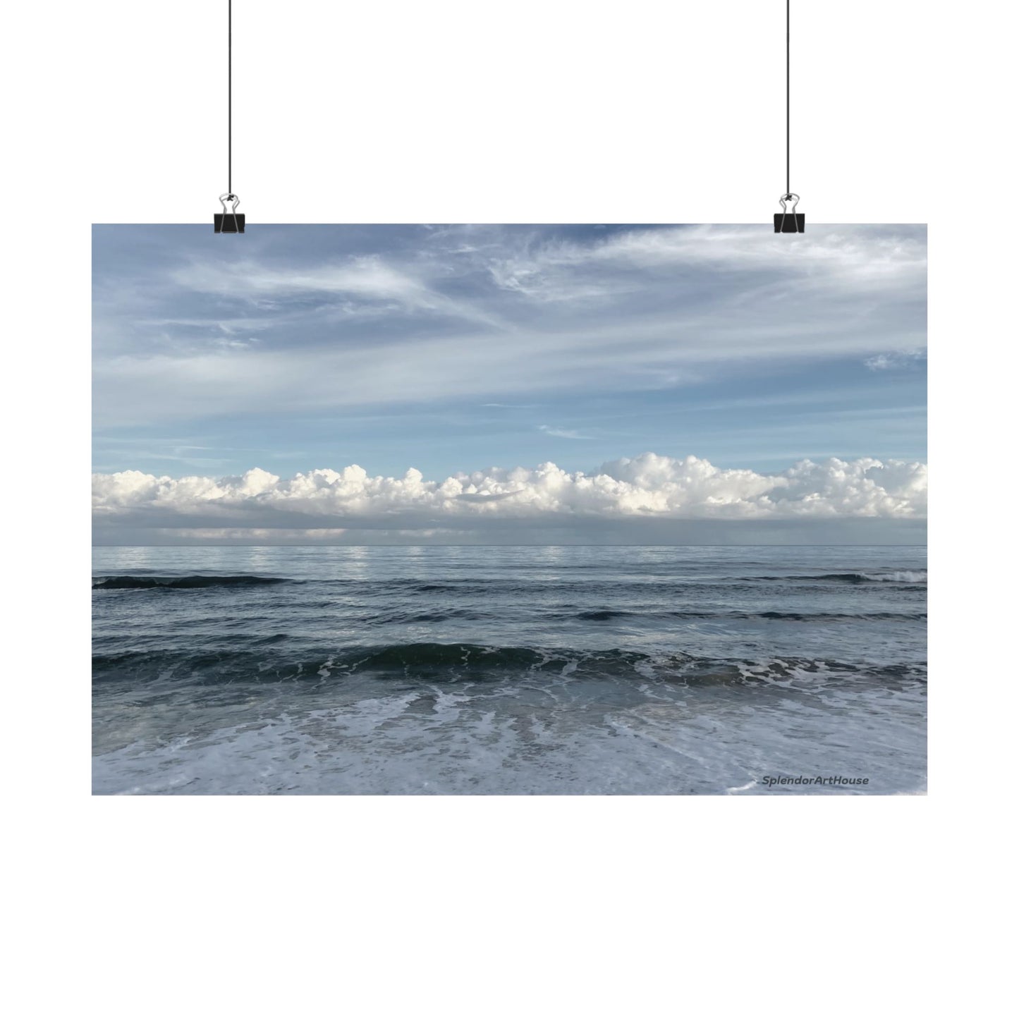Ocean, Matte Horizontal Poster