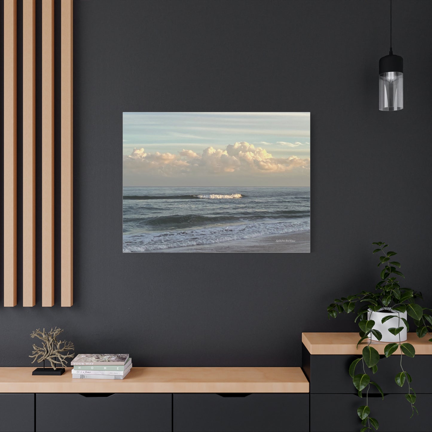 Ocean, Matte Canvas, Stretched, 1.25"