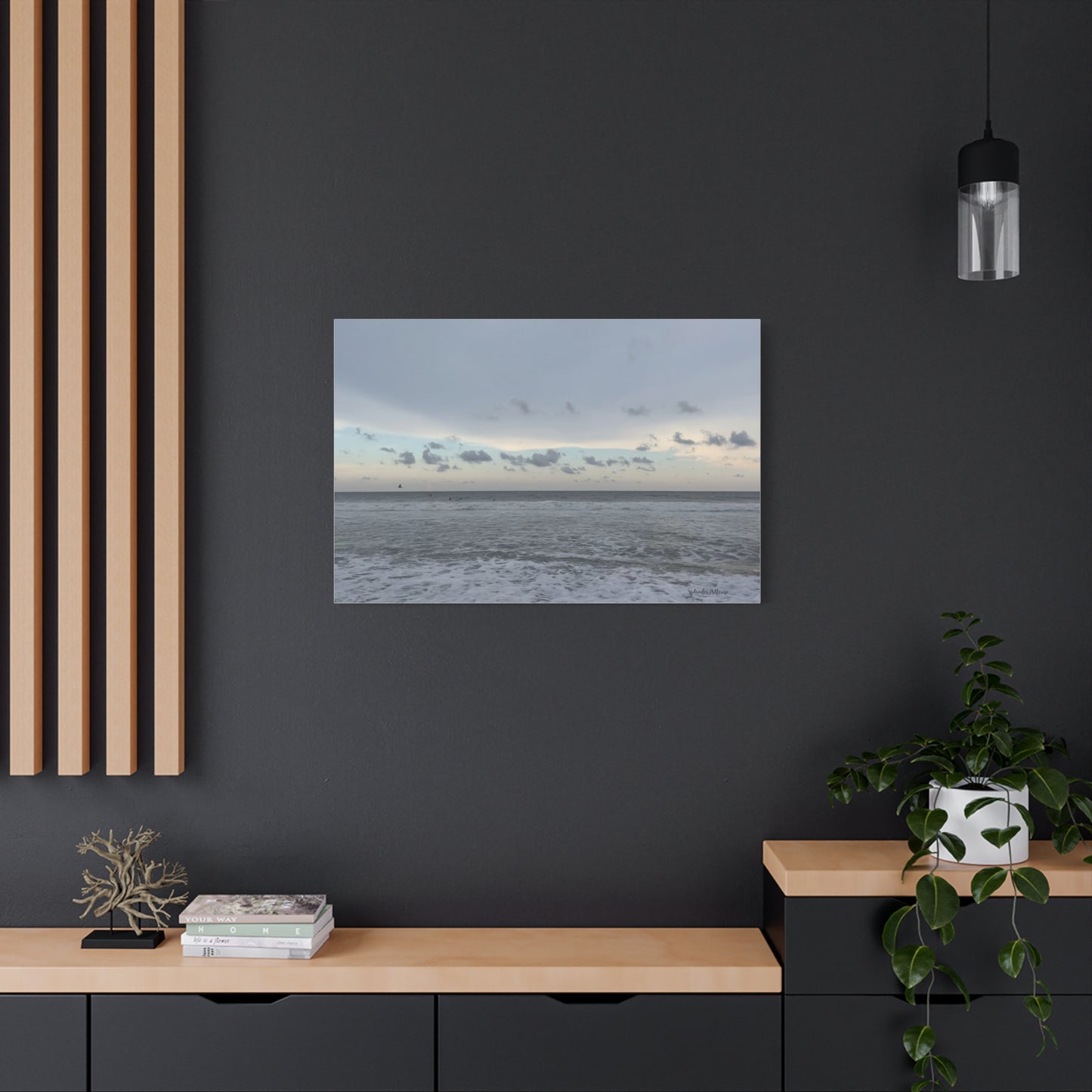 Ocean, Matte Canvas, Stretched, 1.25"