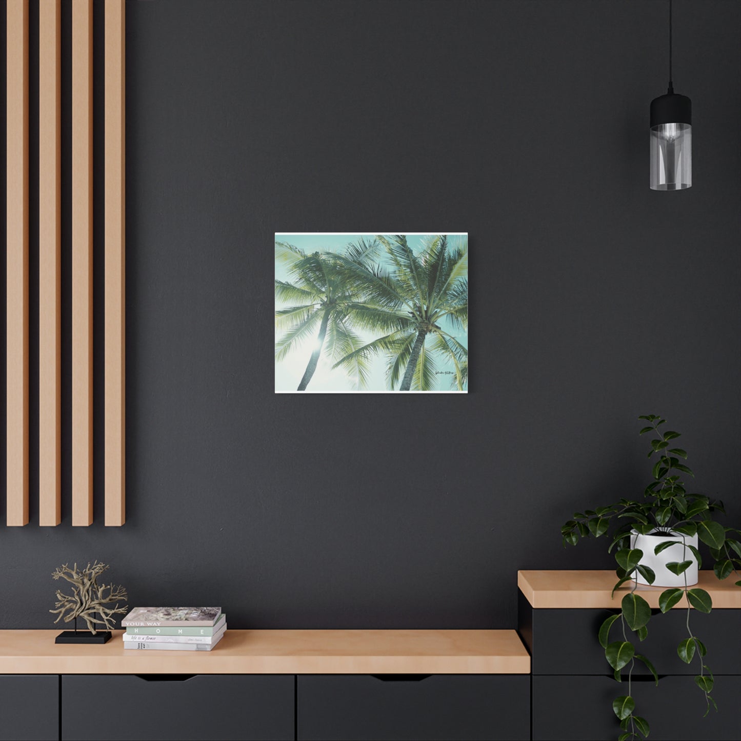 Palm Trees, Matte Canvas, Stretched, 1.25"