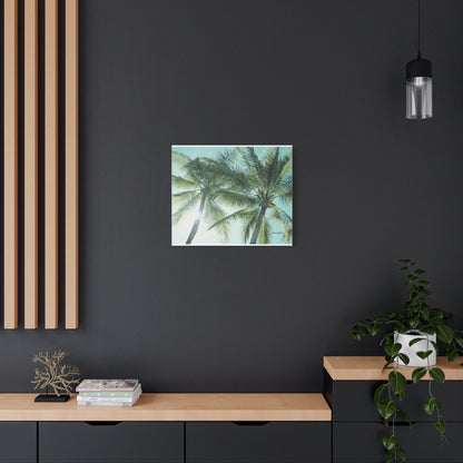 Palm Trees, Matte Canvas, Stretched, 1.25"