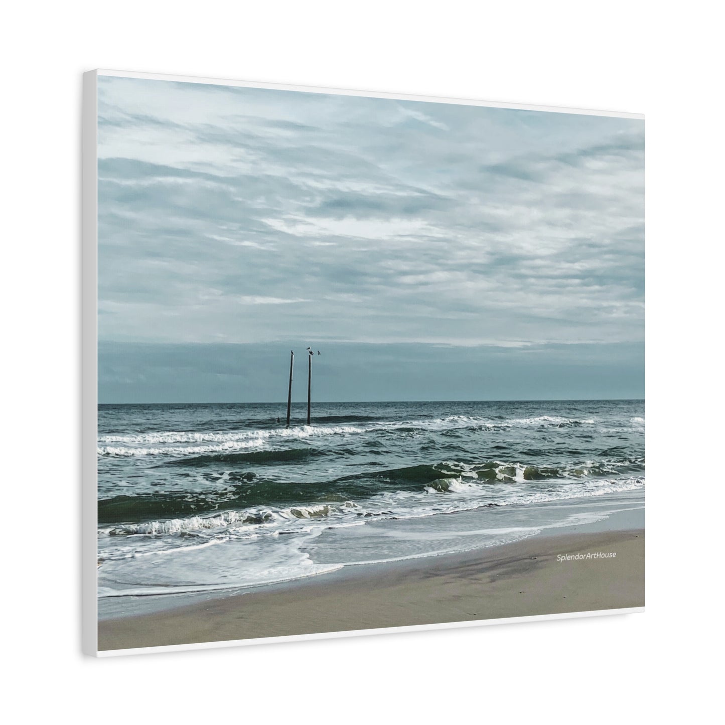 Ocean, Matte Canvas, Stretched, 1.25"